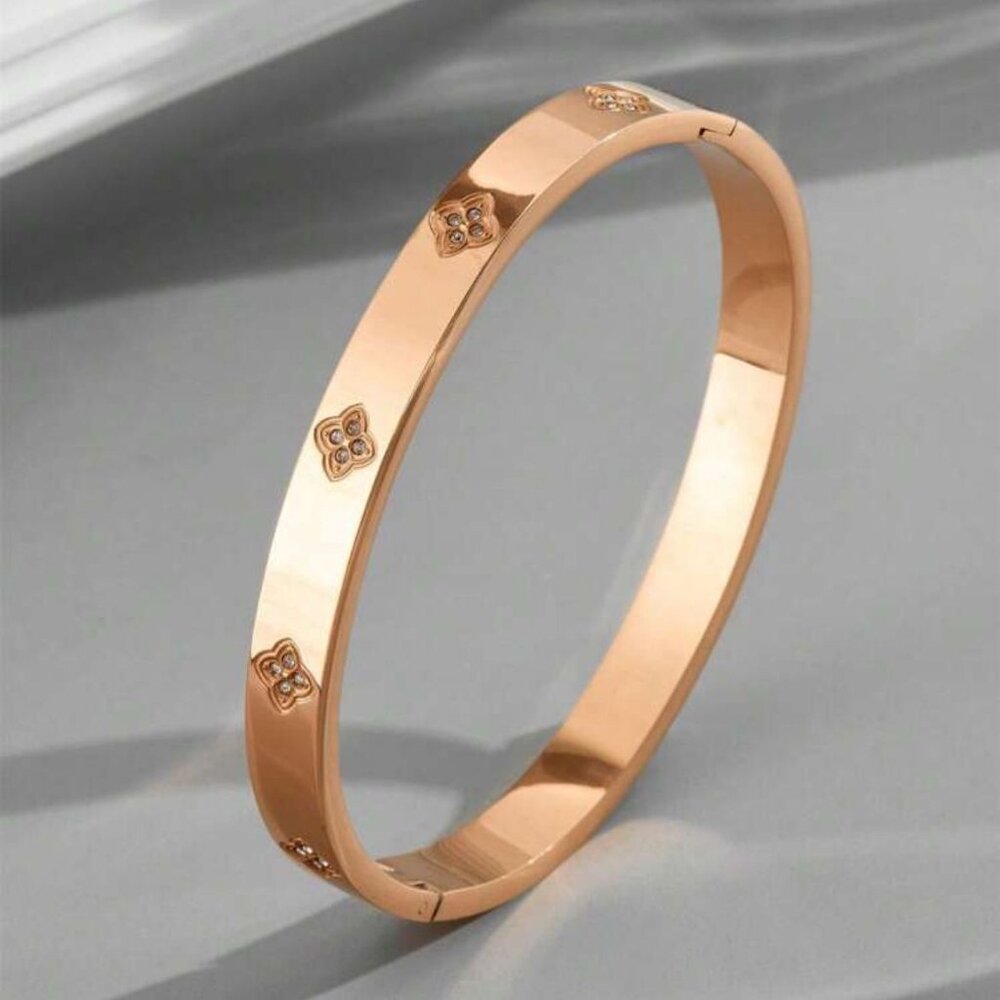 18k Gold Plated Stainless Steel Bracelet